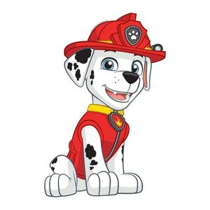 3D Samolepka Paw Patrol Marshall, 14 x 20 cm vyobraziť