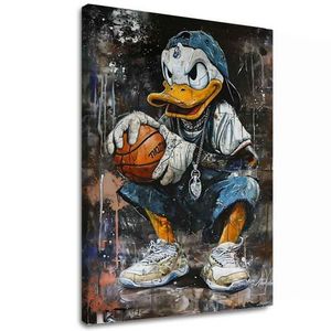 Obraz LeBron Duck na plátne | Akrylové detaily vyobraziť