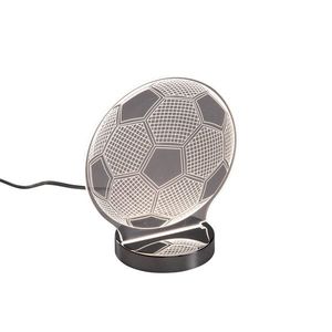 Neonová stolná lampa priehľadná vrátane LED s tlmením do tepla - Soccer vyobraziť