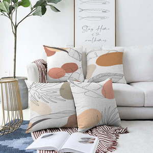 Súprava 4 obliečok na vankúše Minimalist Cushion Covers Uma, 55 x 55 cm vyobraziť