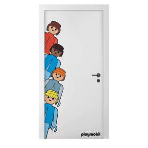 Samolepka na dvere 45x100 cm Puerta – Playmobil vyobraziť