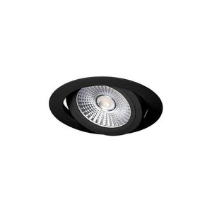 LED Podhľadové svietidlo LED/6W/230V 3000K pr. 8, 5 cm čierna vyobraziť