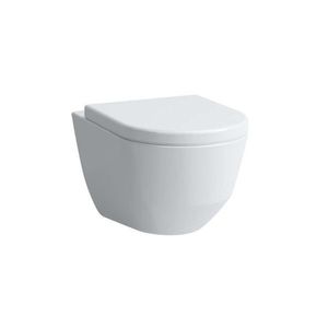 Laufen - Pro Závesné WC Compact, 490x360 mm, Rimless, biela H8209650000001 vyobraziť