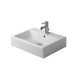 DURAVIT - Vero Umývadlo, 60x47 cm, s prepadom, s otvorom na batériu, biela 0454600000 vyobraziť