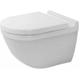 DURAVIT - Starck 3 Závesné WC, Rimless, biela 2527090000 vyobraziť