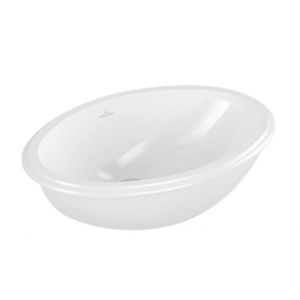 VILLEROY & BOCH - Evana Bezotvorové umývadlo pod dosku, 50x35 cm, s CeramicPlus 614700R1 vyobraziť