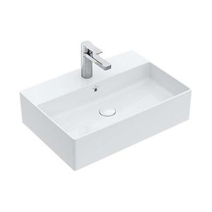 VILLEROY & BOCH - Memento 2.0 Umývadlo na dosku, 60x42 cm, s prepadom, otvor na batériu, CeramicPlus, alpská biela 4A0760R1 vyobraziť