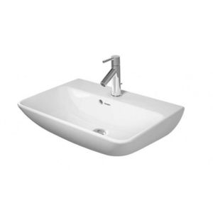 DURAVIT - ME by Starck Umývadlo, 60x40 cm, s prepadom, s otvorom na batériu, biela 2343600000 vyobraziť