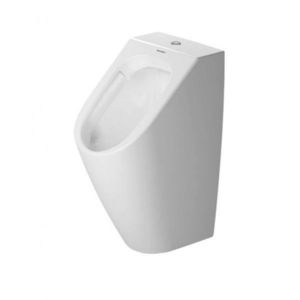 DURAVIT - ME by Starck Pisoár, horný prívod vody, Rimless, s WonderGliss, alpská biela 28153000001 vyobraziť