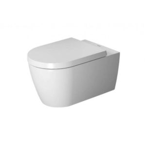 DURAVIT - ME by Starck Závesné WC s doskou SoftClose, Rimless, s WonderGliss, biela 45290900A11 vyobraziť