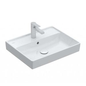 VILLEROY & BOCH - Collaro Umývadlo 60x47 cm, s prepadom, otvor na batériu, alpská biela 4A336001 vyobraziť