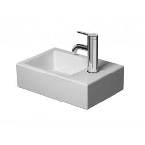 DURAVIT - Vero Air Umývadielko, 38x25 cm, bez prepadu, otvor na batériu vpravo, biela 0724380000 vyobraziť