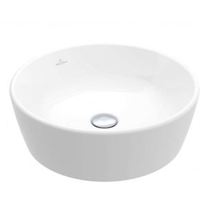 VILLEROY & BOCH - Architectura Umývadlo na dosku, priemer 45 cm, s prepadom, alpská biela 5A254501 vyobraziť