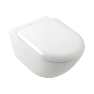 VILLEROY & BOCH - Antao Závesné WC, Rimless, CeramicPlus, TwistFlush, alpská biela 4674T0R1 vyobraziť