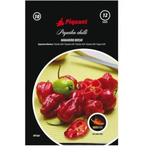 Paprička chilli Habanero Rosso vyobraziť