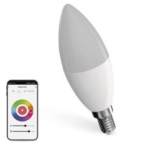 Chytrá LED žárovka GoSmart E14 4, 8W 230V ZigBee RGB stmívatelná vyobraziť