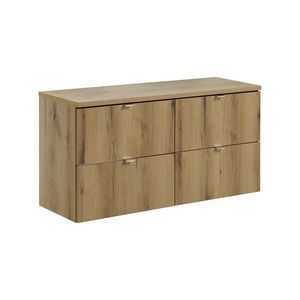 Závěsná skříňka Nova Oak s deskou 120 cm dub coast evoke vyobraziť