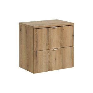 Závěsná skříňka Nova Oak s deskou 60 cm dub evoke vyobraziť