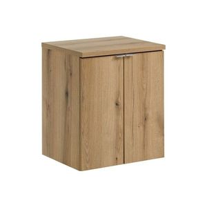 Závěsná skříňka pod umyvadlo Nova Oak s deskou 50 cm dub evoke vyobraziť