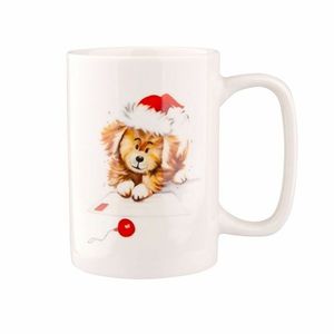 Altom Porcelánový hrnček Xmas Dog D, 300 ml vyobraziť