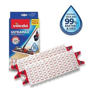 Vileda Ultramax mop náhrada Microfibre 2v1 vyobraziť