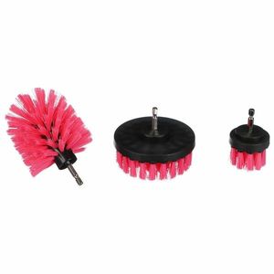 Sixtol Sada kief na vŕtačku na čistenie auta CAR DETAILING DRILL BRUSH PINK 3, 3 ks vyobraziť