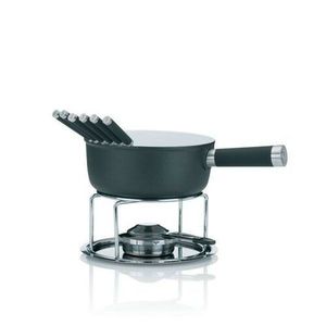 KELA Syrové fondue LANCE keramika, šedá, 1L Ø22cm x v19, 5cm vyobraziť