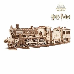 Ugears 3D drevené mechanické puzzle Harry Potter Rokfortský expres vyobraziť