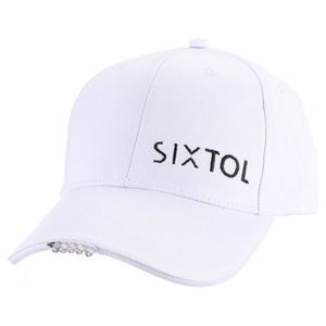 Sixtol Šiltovka s LED svetlom B-CAP 25lm, USB, uni, biela vyobraziť