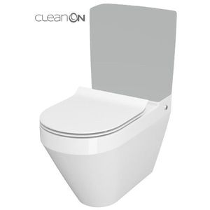 CERSANIT - WC KOMBI MISA CREA CO 010/020 OVAL, SEDADLO DUR SLIM WO LW ONE K114-023 vyobraziť