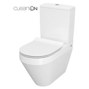 CERSANIT - WC KOMBI CREA CLEANON 011/020 OVAL, NÁDRŽKA 011 3/5, SEDADLO DUR SLIM WO LW ONE K114-023-S-SET vyobraziť