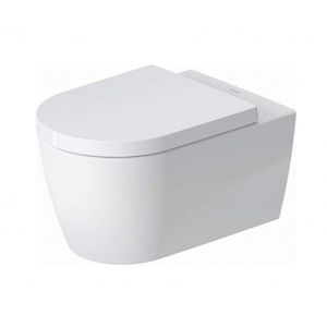 DURAVIT - ME by Starck Závesné WC s doskou SoftClose, Rimless, HygieneGlaze, biela 45790920A1 vyobraziť