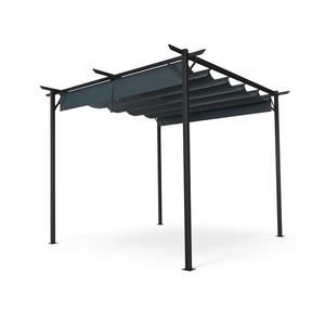 Blumfeldt Pantheon Robust Pergola, 3x3 m práškovo lakovaná oceľ odolná voči poveternostným vplyvom vyobraziť