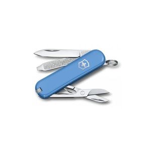 Victorinox Victorinox - Multifunkčný vreckový nôž CLASSIC SD 5, 8 cm/7 funkcií svetlomodrá vyobraziť