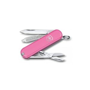 Victorinox Victorinox - Multifunkčný vreckový nôž CLASSIC SD 5, 8 cm/7 funkcií ružová vyobraziť