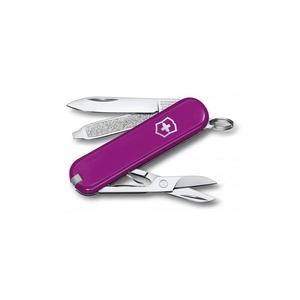 Victorinox Victorinox - Multifunkčný vreckový nôž CLASSIC SD 5, 8 cm/7 funkcií fialová vyobraziť