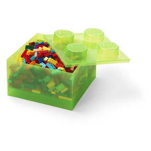 Plastový detský úložný box 25x25x18 cm – LEGO® vyobraziť