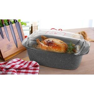 Pekáč so skleneným vekom Provence Gourmet 32 x 20 cm vyobraziť