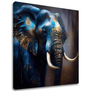 Dekoratívna maľba na plátne - PREMIUM ART - Graceful Giant of Savannah 80x80 cm vyobraziť