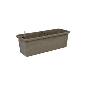 Gardenico Samozavlažovací truhlík Smart Systém Gardenie taupe, 40 x 19 x 22, 5 cm vyobraziť