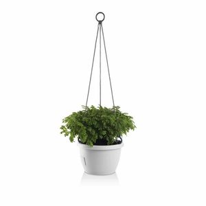 Gardenico Samozavlažovací závesný kvetináč Marina biela, pr. 30 cm vyobraziť