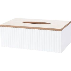 Box na vreckovky Stripes biela, 25 x 13, 5 x 9 cm vyobraziť