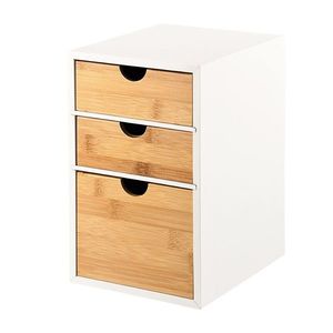 Kesper 58957 Organizér s 3 priehradkami bambus, 27 x 21 x 17 cm vyobraziť