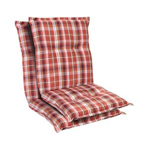 Blumfeldt Prato, čalúnená podložka, podložka na stoličku, podložka na nižšie polohovacie kreslo, na záhradnú stoličku, polyester, 50 × 100 × 8 cm, 2 x čalúnenie vyobraziť