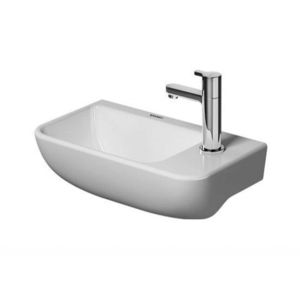 DURAVIT - ME by Starck Umývadielko, 40x22 cm, bez prepadu, s otvorom na batériu vpravo, biela 0717400000 vyobraziť