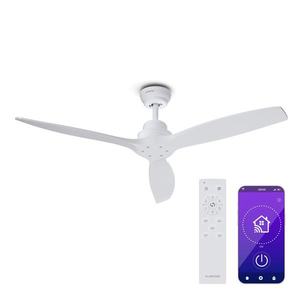 Klarstein Santa Elena Smart 52" stropný ventilátor, 9 060 m³/h, 6 stupňov rýchlosti, diaľkové ovládanie, Smart vyobraziť