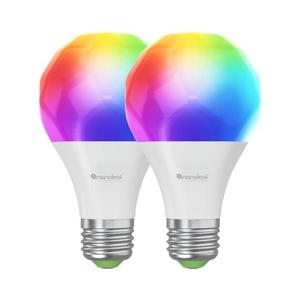 Nanoleaf Nanoleaf N7501B02-2A60E-SADA 2x LED RGBW Stm. žiarovka A19 E27/9W/230V 2700-6500K vyobraziť