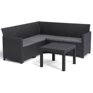 KETER Záhradný set MARIANNE 5 corner small table | grafit vyobraziť