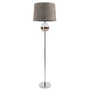 ArtFir Stojaca lampa AMORA 02 | béžová/strieborná 38 x 157 cm vyobraziť