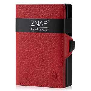 Slimpuro ZNAP Slim Wallet, 8 kariet, priehradka na mince, 8, 9 x 1, 5 x 6, 3 cm (Š x V x H), ochrana RFID vyobraziť